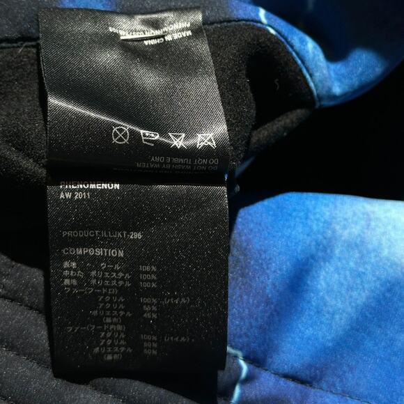 AW11 Wool fur hooded cropped parka - Picture 5 of 5